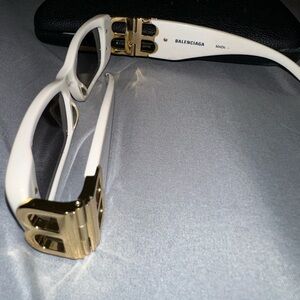 Balenciaga Dynasty Rectangle Sunglasses